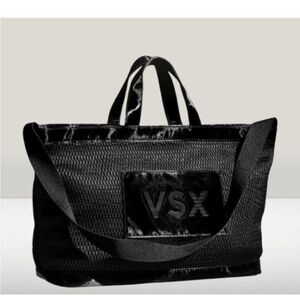 Victoria’s Secret VSX Sport Mesh Black Tote Bag